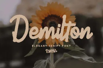 Demilton font