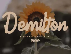 Demilton font