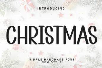 Christmas Display font