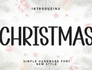 Christmas Display font