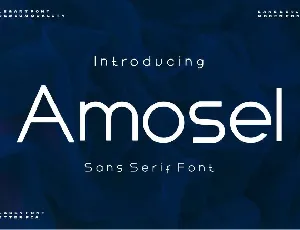 Amosel font