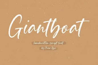 Giantboat font