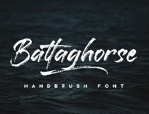 Battaghorse font