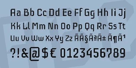 Iceberg font