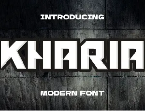 kharia font