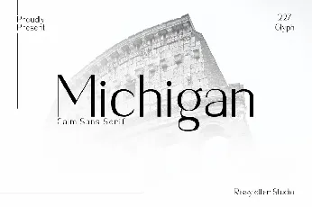 Michigan font