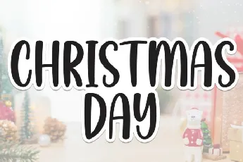 Christmas Day Display font