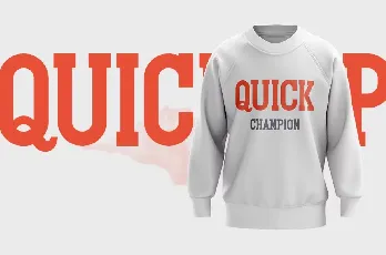 Quick Up Duo font