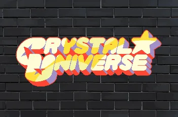 CRYSTAL UNIVERSE FONT