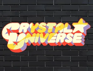 CRYSTAL UNIVERSE FONT