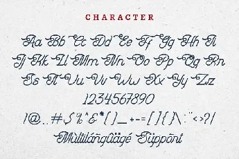 Lyodra Vintage Monoline Script font