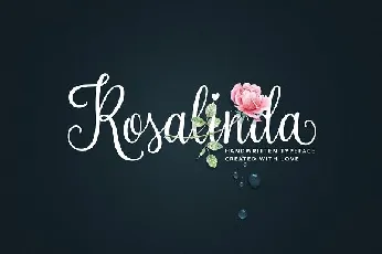 Rosalinda font