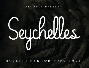 Seychelles Demo font