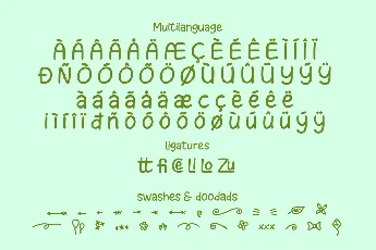 Melon Slices font