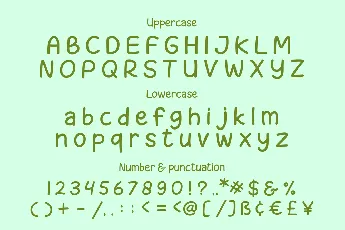 Melon Slices font