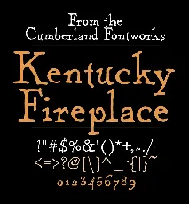 Kentucky Fireplace font