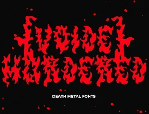 TF Voide Murdered font