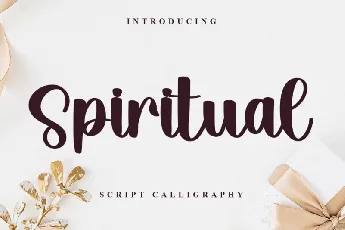 Spiritual font