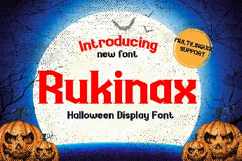 Rukinax font