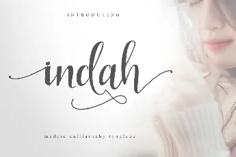 Indah Typeface font