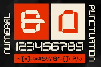 Squad Techno font