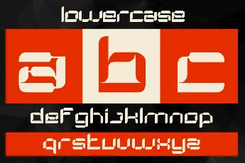 Squad Techno font