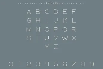 Ablation font