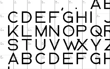 Ablation font