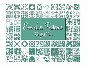 Seamless Patterns font