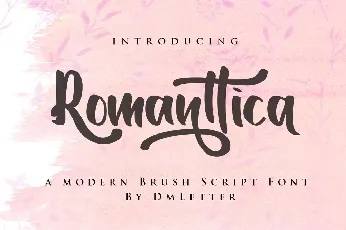 Romanttica font