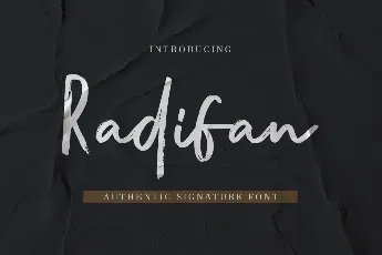 Radifan font