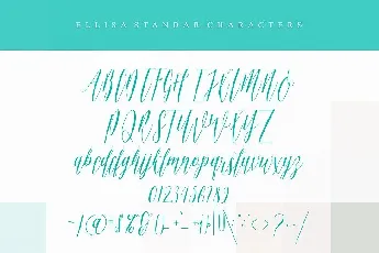 Ellisa Script font