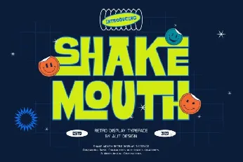 Shake Mouth font