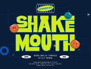 Shake Mouth font