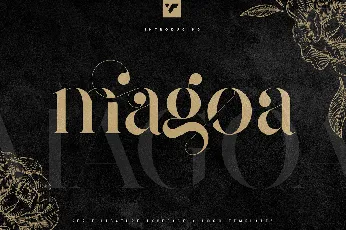 Magoa Demo font