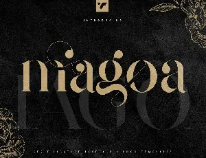 Magoa Demo font