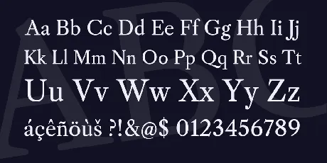 Caslon OS font