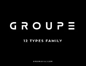 Groupe Logotype font