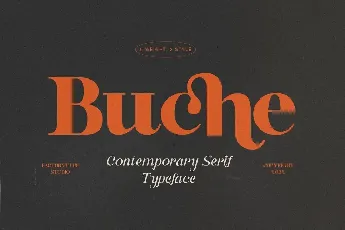 Buche font