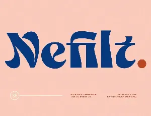 Nefilt font