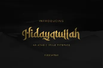 Hidayatullah font