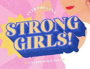 Strong Girls font