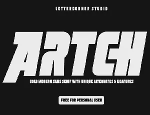 Artch font