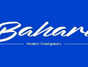 Bahari font