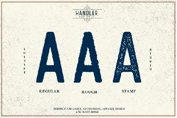 Handler Vintage font