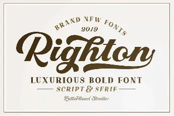 Righton font