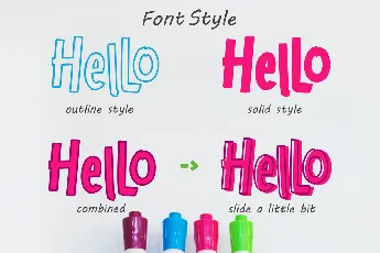 Hellofreeday font