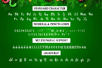 Christmas Blessings font