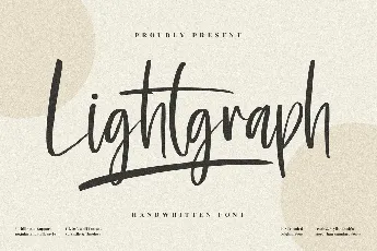 Lightgraph font