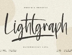 Lightgraph font